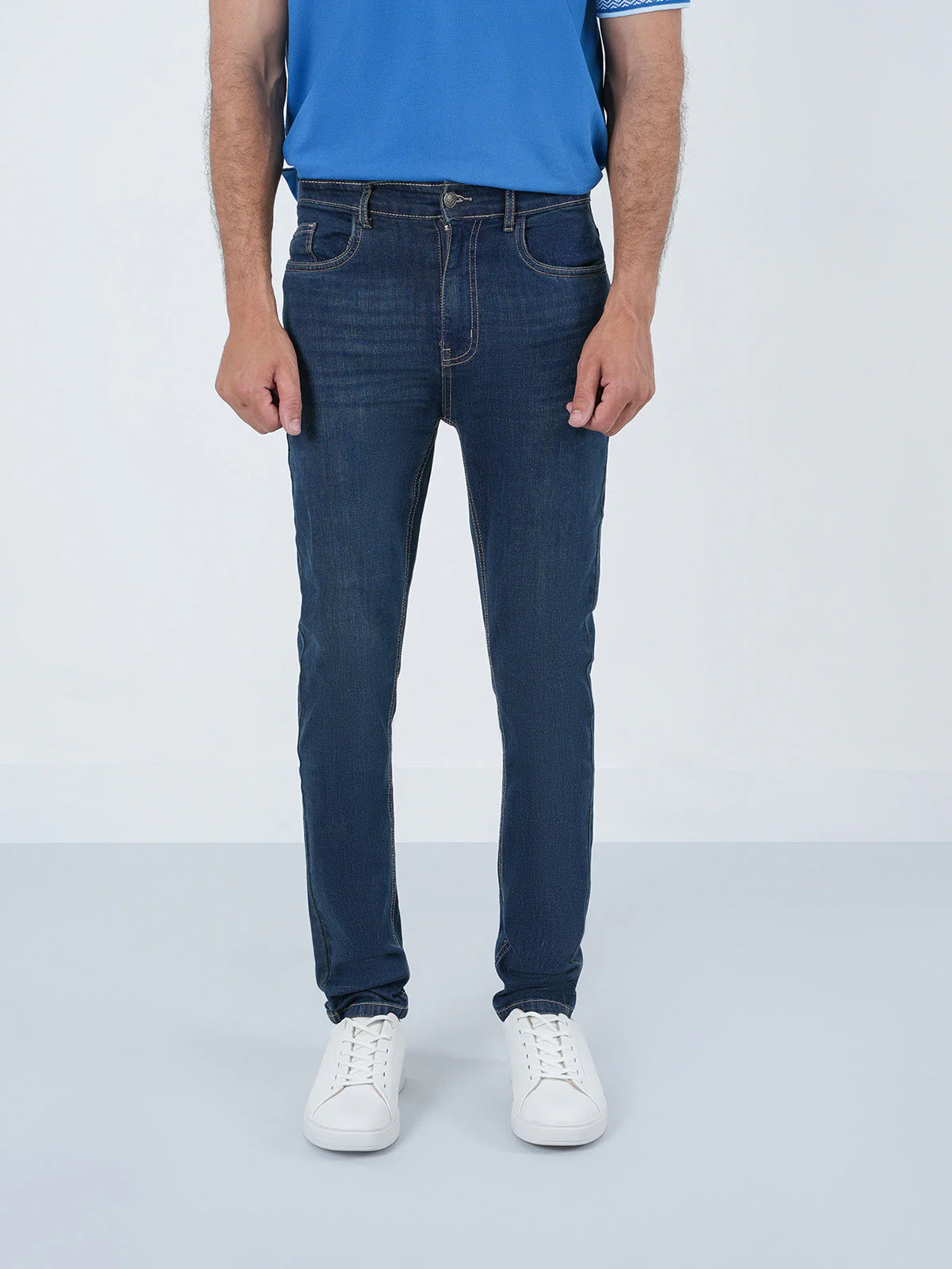 "AIRI" Casual Slim Fit Denim Jeans