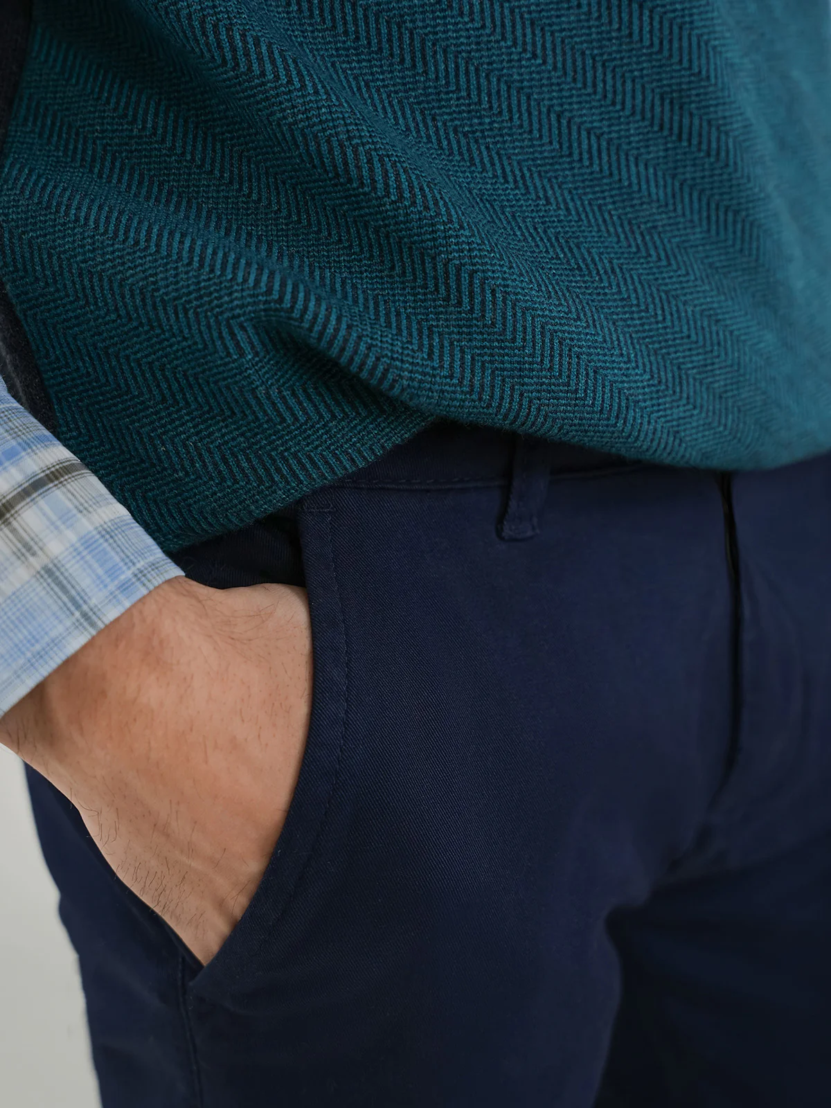 "ANATOLE" Casual Slim Fit Twill Chino - Image 3