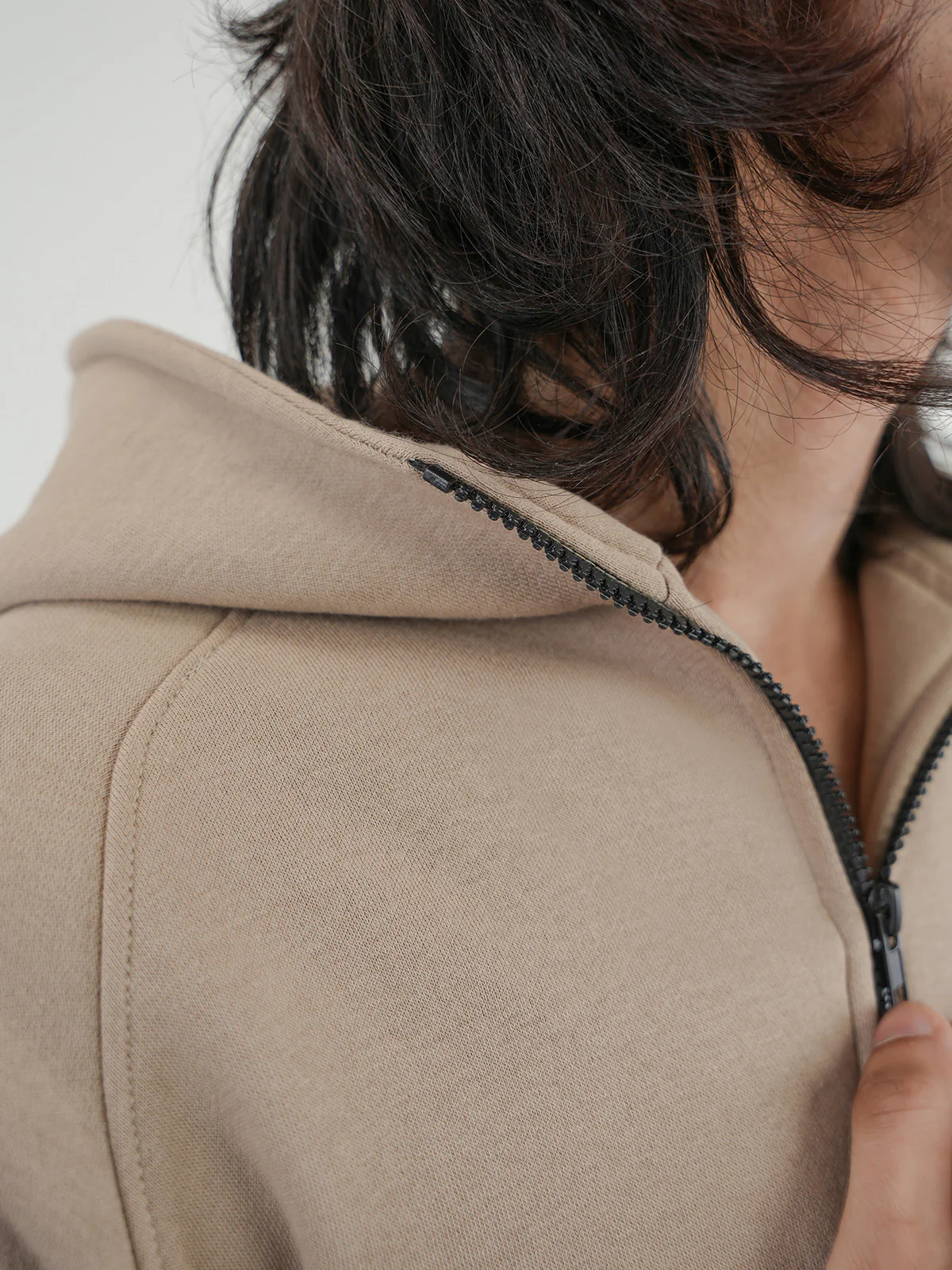 "ANNOT" Warm Zipper Fleece Hoodie - Image 4