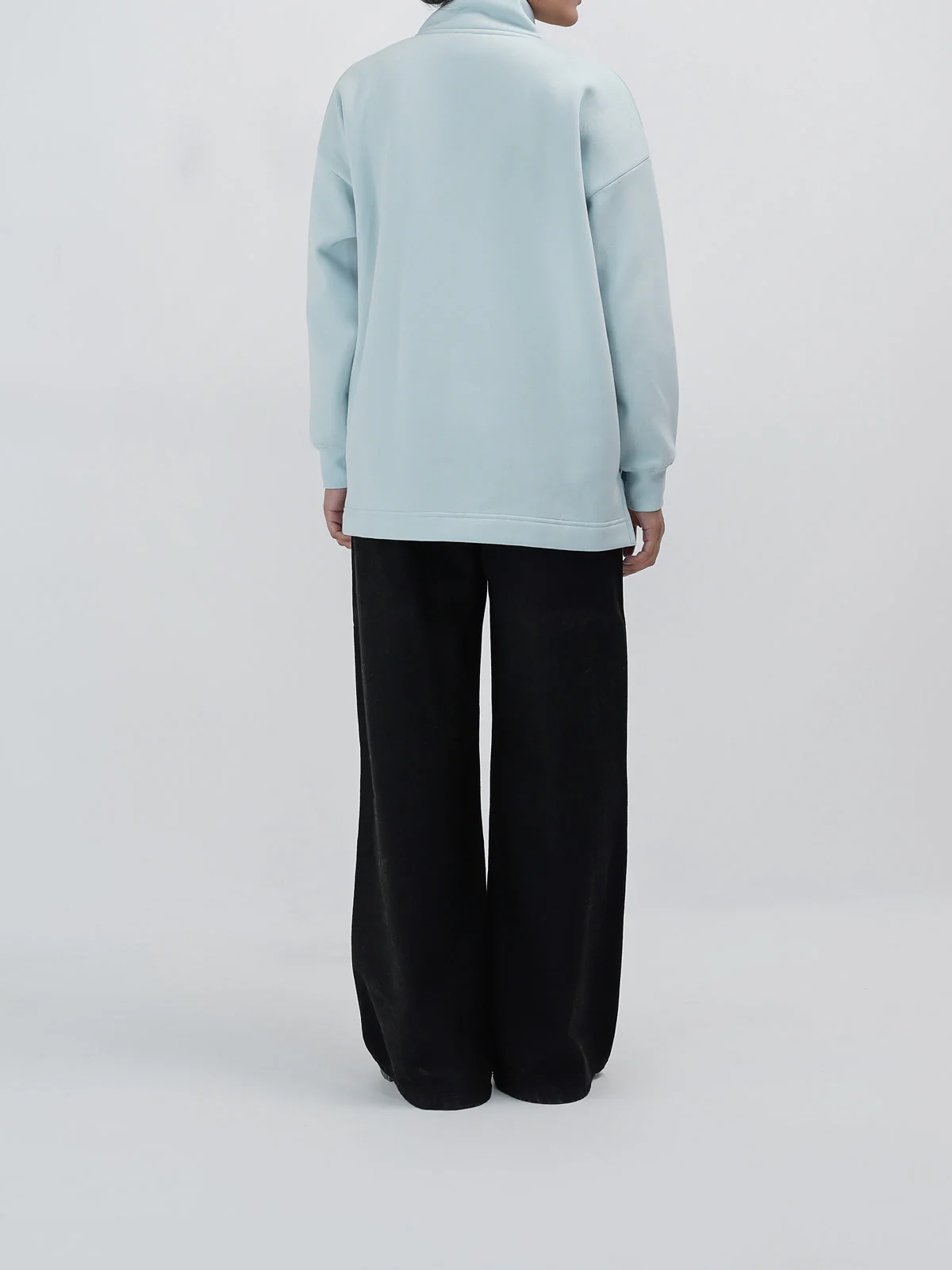 "ANTARES" Casual Half Zip Sweatshirt - Image 5