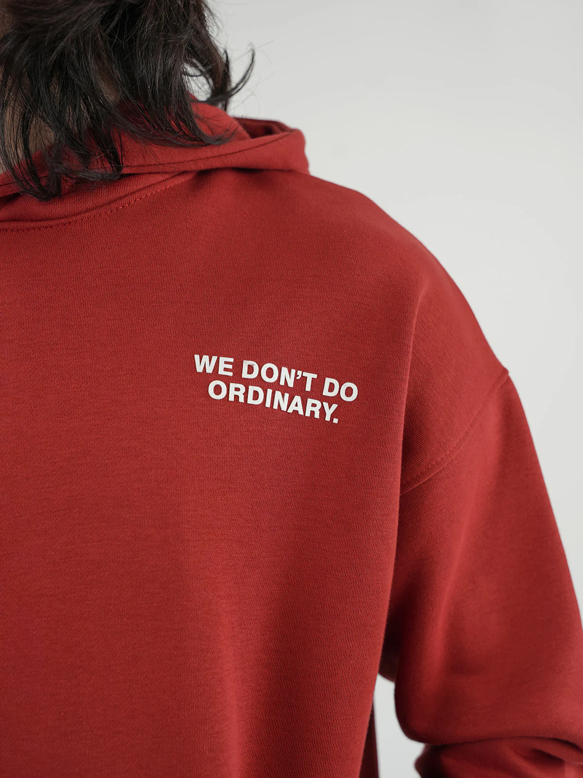 "BAYLOR" Drop Shoulder Fleece Hoodie - Image 5