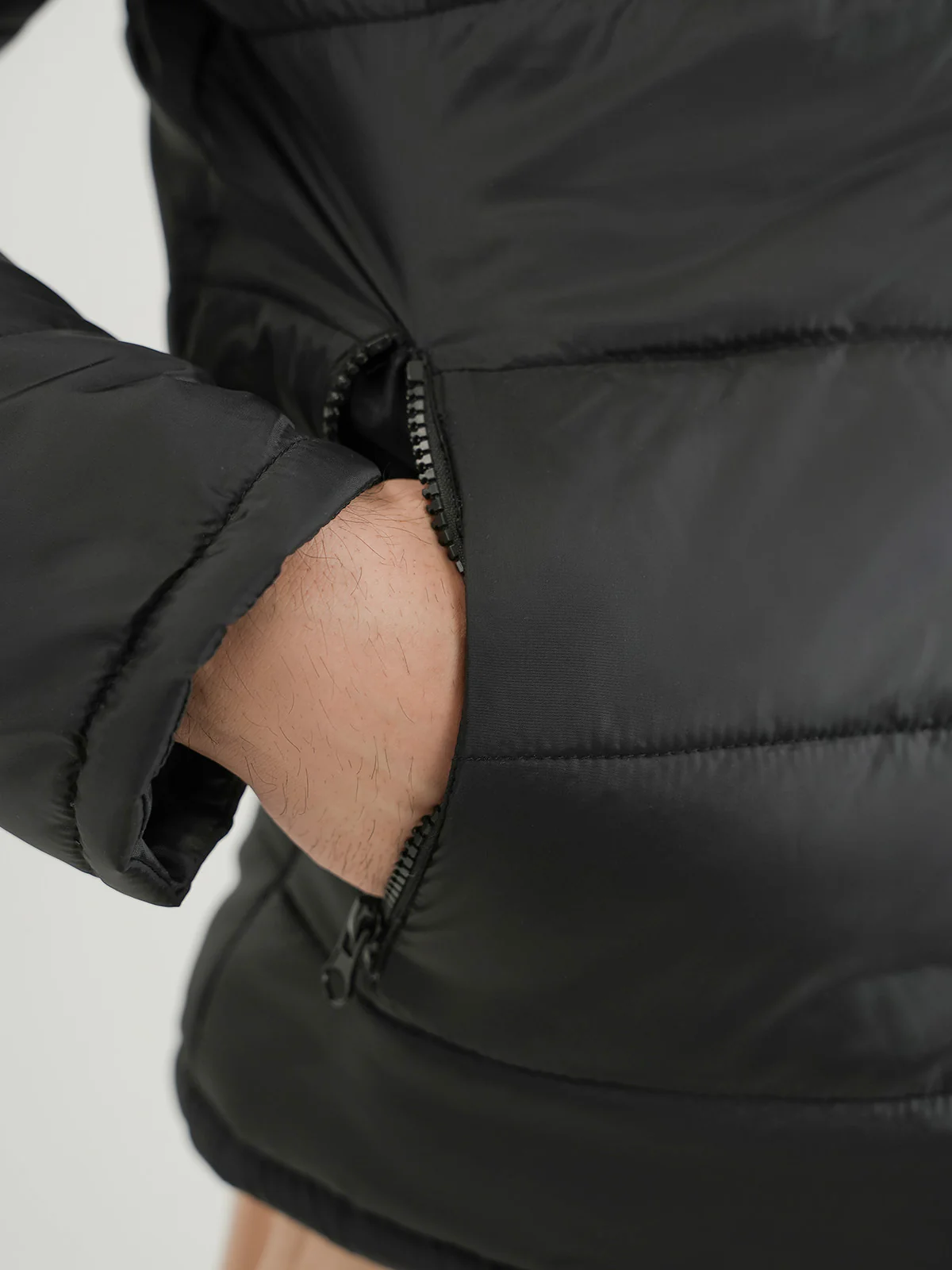 "BLYTHE" Regular Fit Polyester Bubble Jacket - Image 5