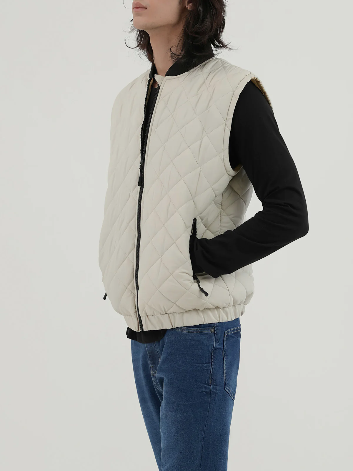 "BRENTA" Gilet Regular Fit Puffer Jacket - Image 2