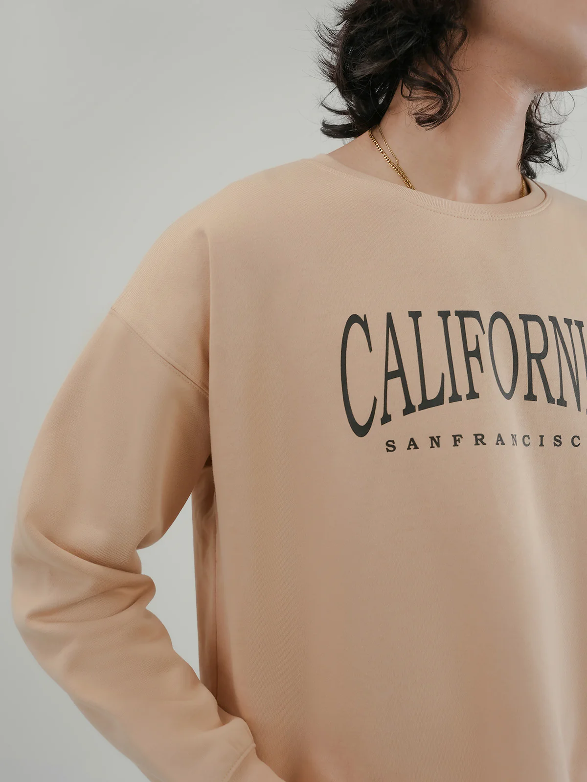 "BRENTLY" Drop Shoulder Fleece Sweatshirt - Image 5