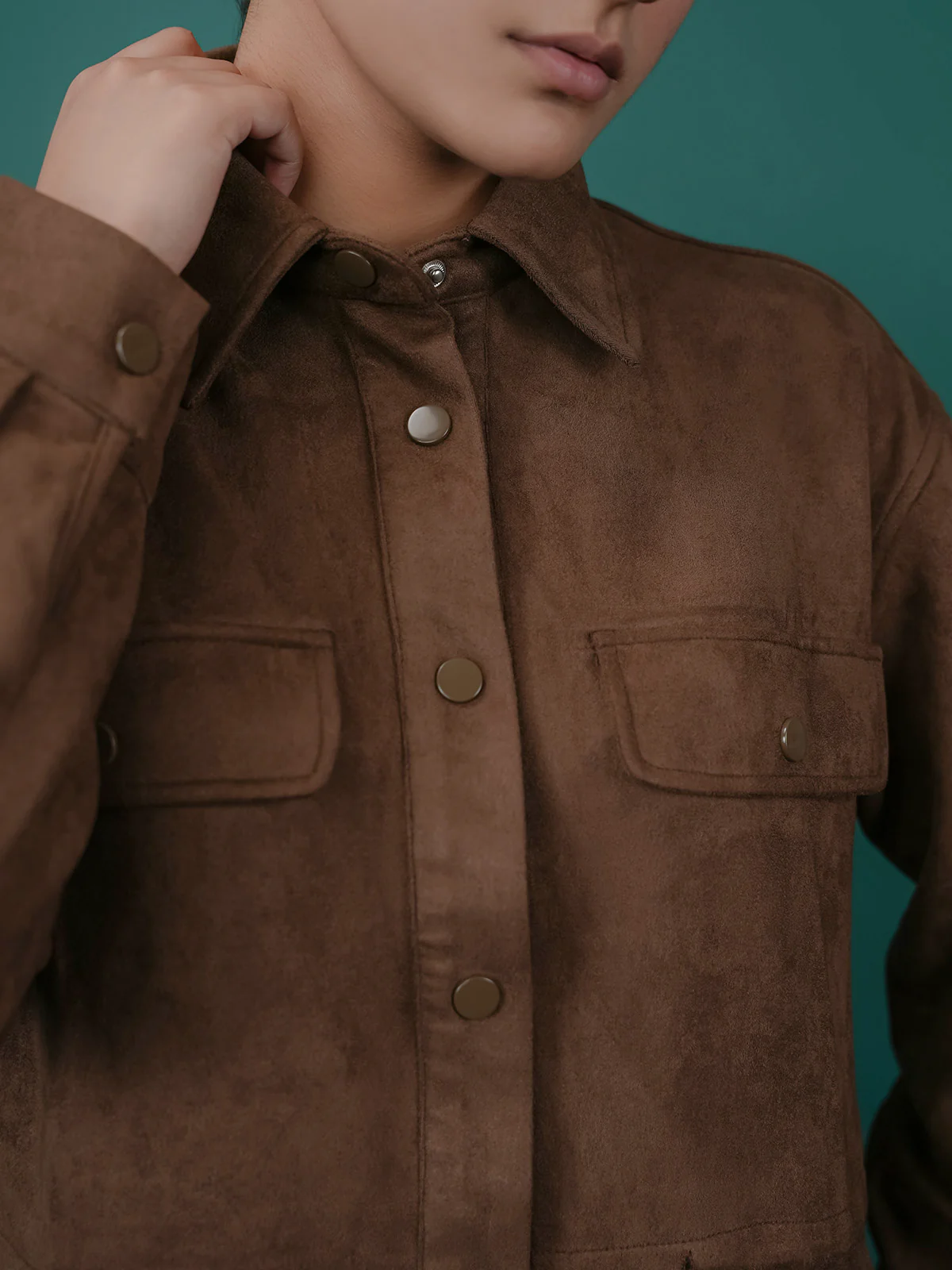 "COLETTE" Warm Regular Fit Fleece Co-Ord Set - Image 4