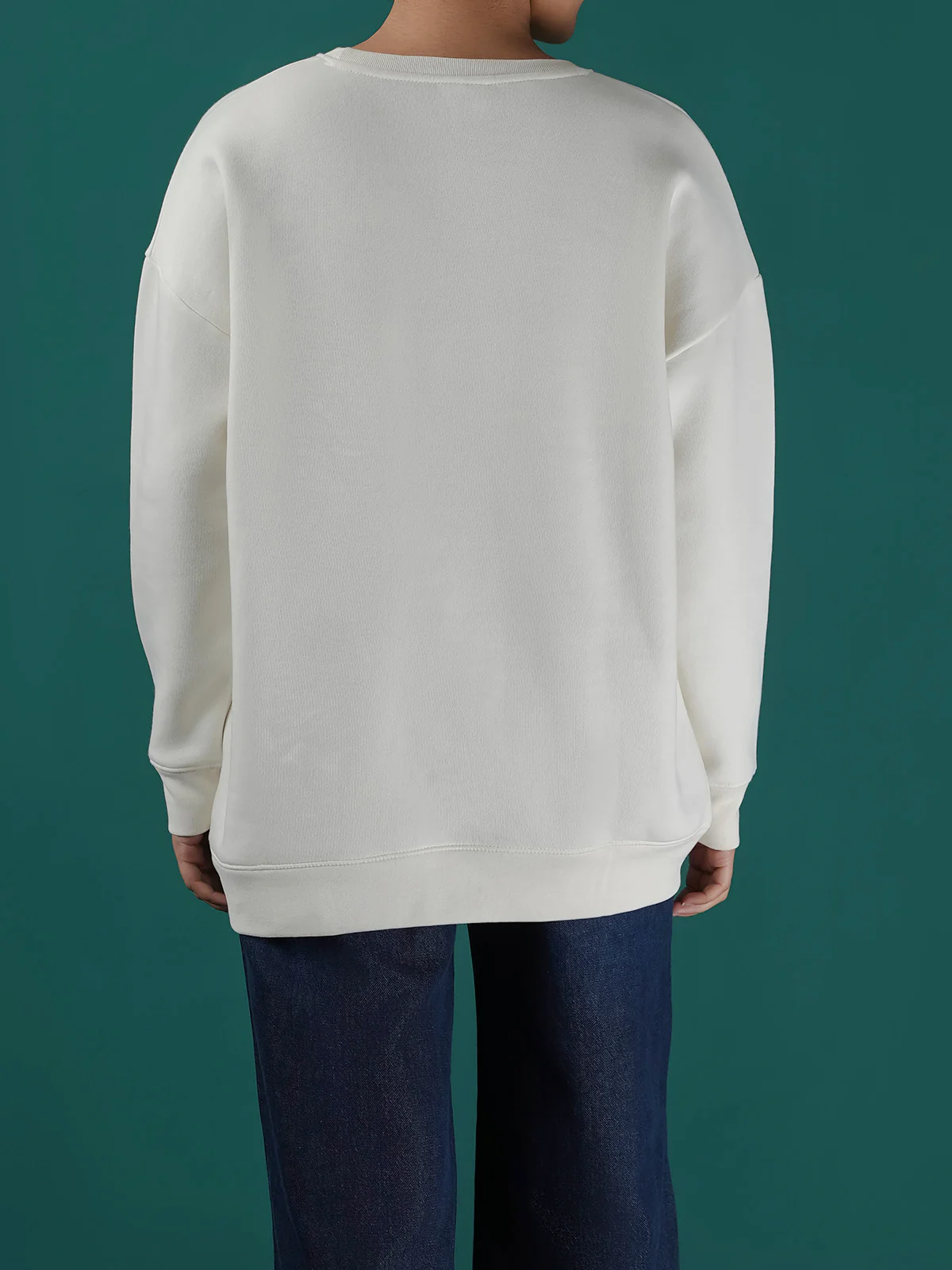 "DIANDRA" Cozy Graphic Fleece Sweatshirt - Image 6