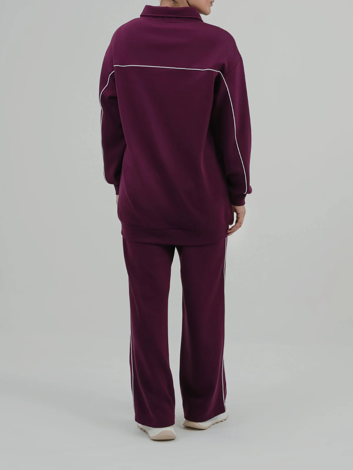 "FAIROZE" Stylish Regular Fit Co-Ord Set - Image 6