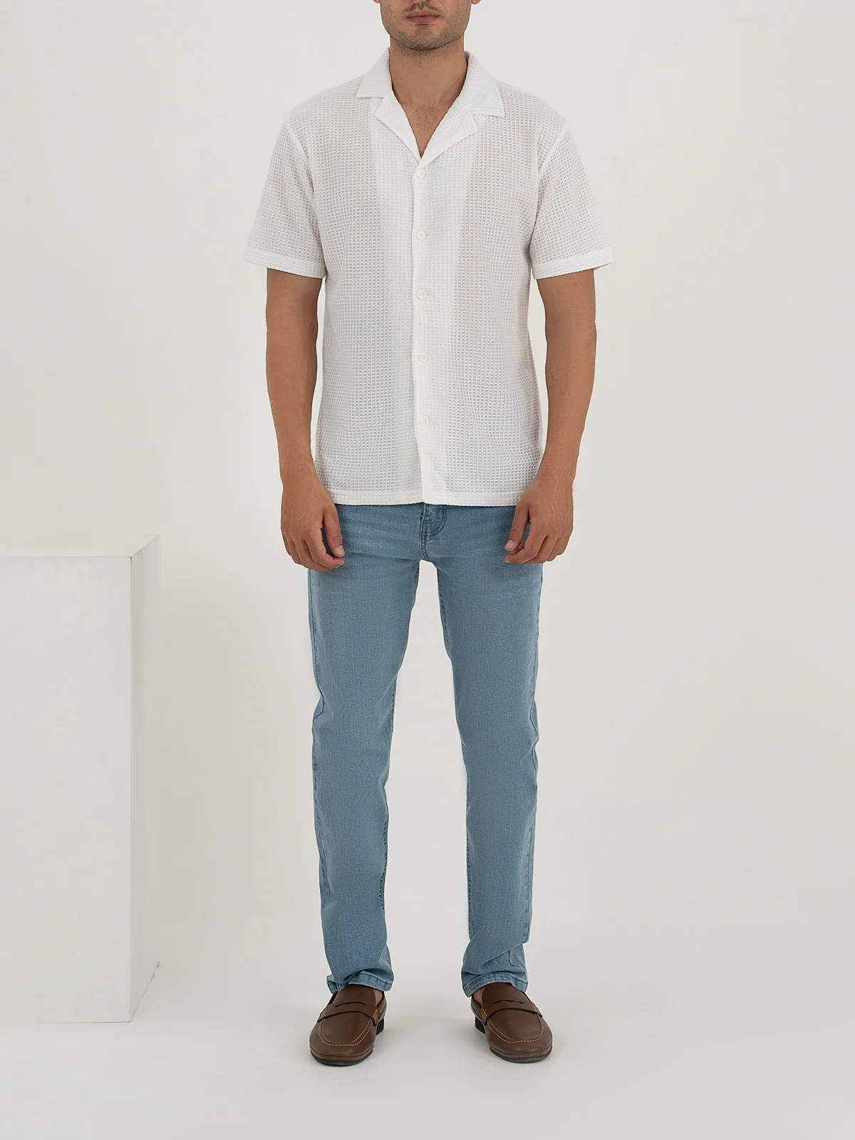 "FAUVE" Lightweight Regular Fit Casual Shirt - Image 2