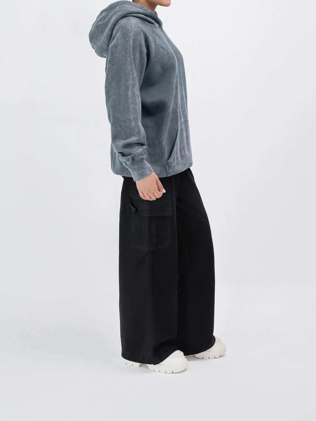 "GAENOR" Stylish Casual Fleece Hoodie - Image 3