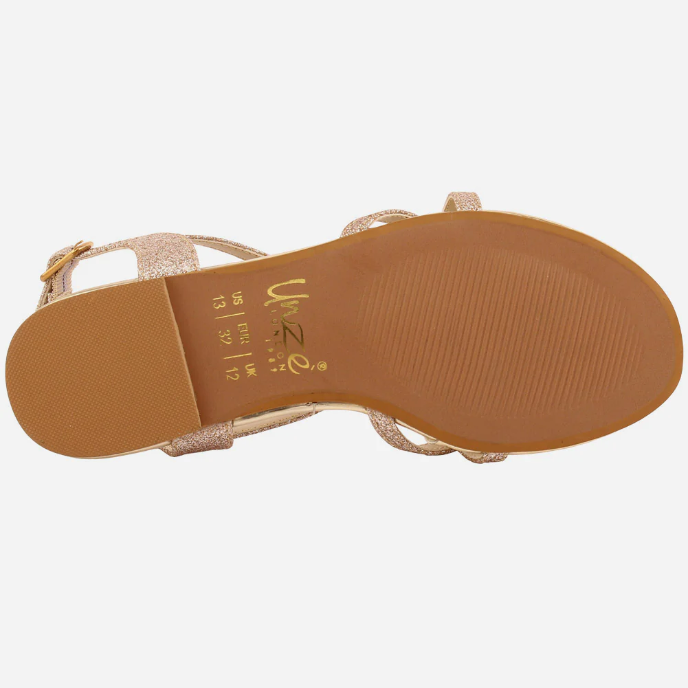 Girl’s "NELL" Cross Strap Comfy Sandals - Image 5
