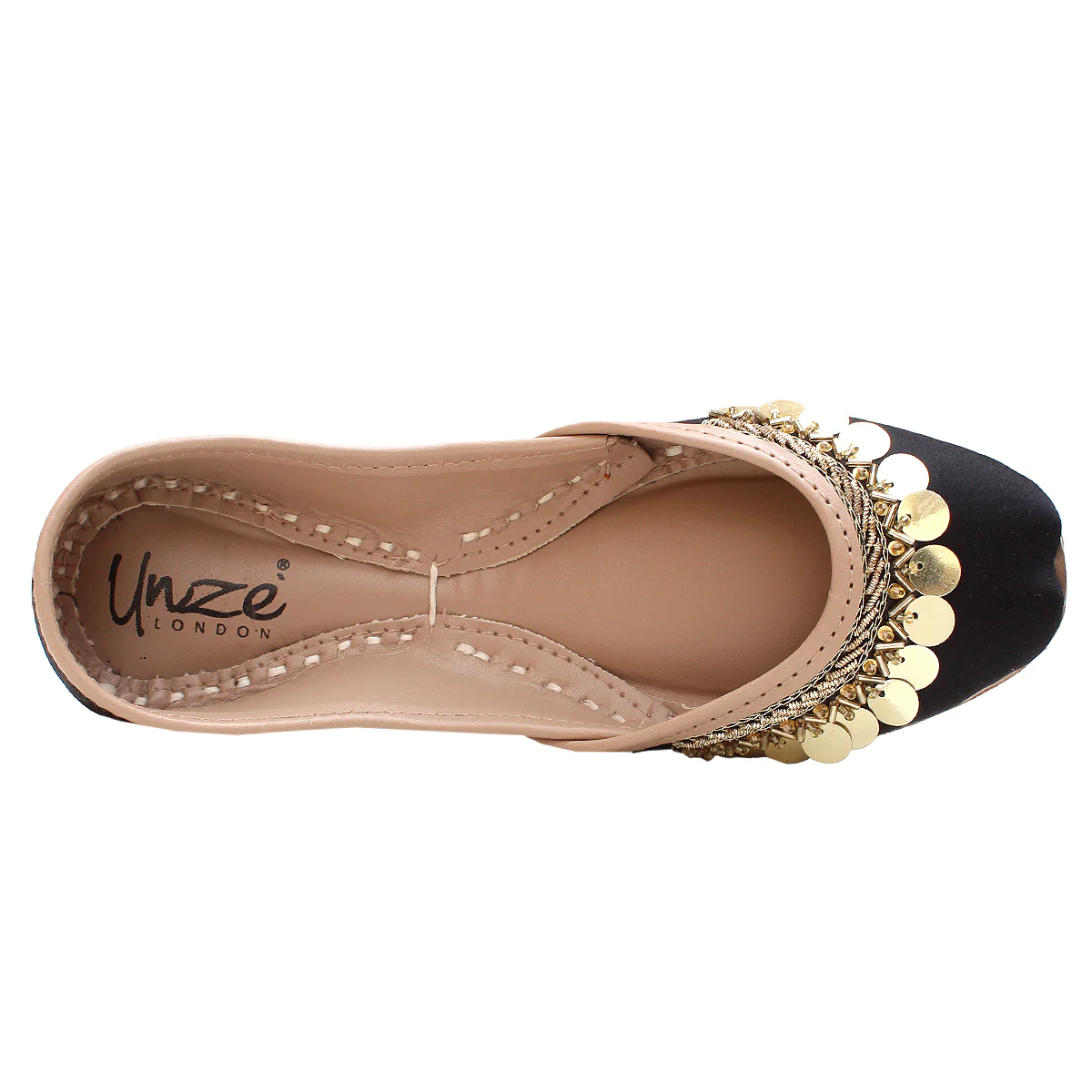Girls "CALIOPE" Trendy Leather Khussa - Image 4