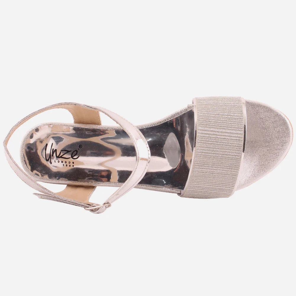 Girls "Danilla" Colorful Evening Sandals - Image 4