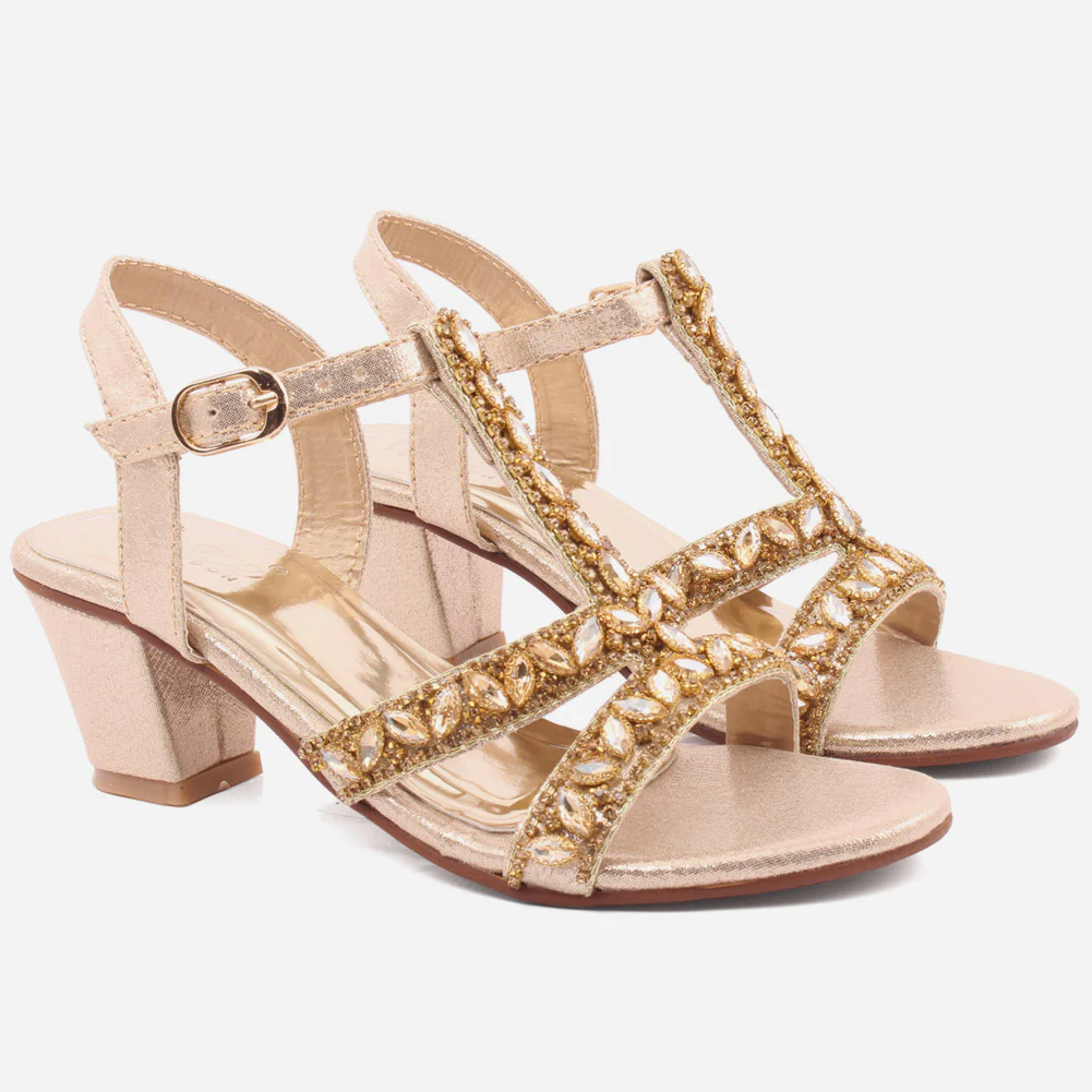 Girls "SERENITY" Flat Sandals - Image 2
