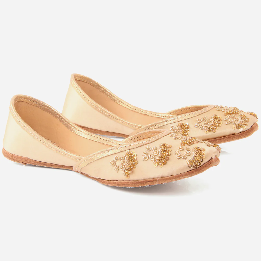 Girls "ZION" Embellished Indian Khussa - Image 2