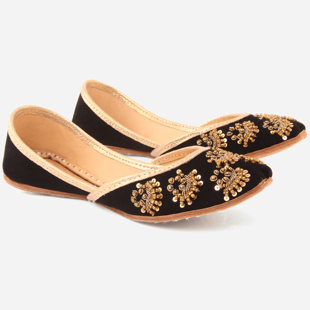 Girls "ZION" Embellished Indian Khussa - Image 2