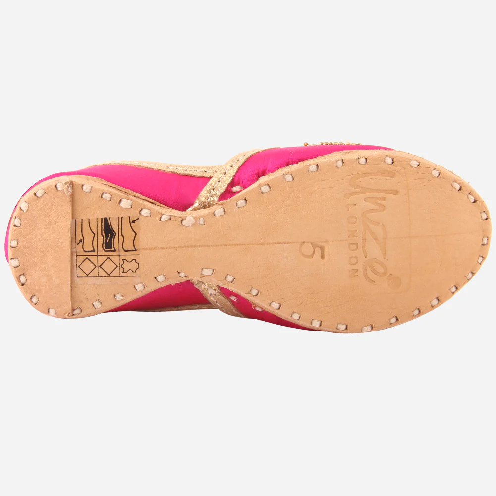 Girls"FARA" Embellished Indian Khussa - Image 5
