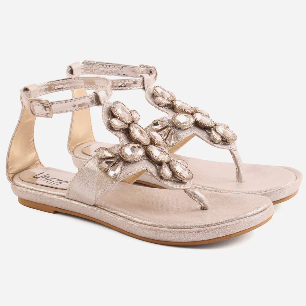 Girls"LENA"Casual Decorated Sandals - Image 2