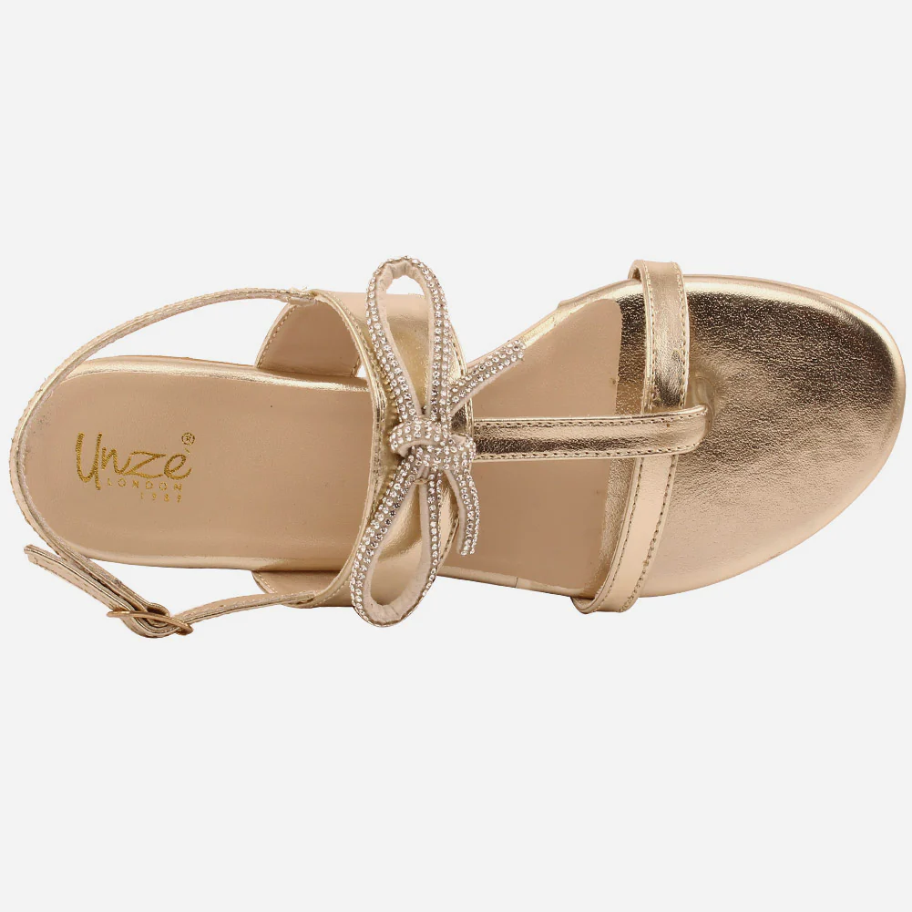 Girls"RHETT" Flat Sandals - Image 4