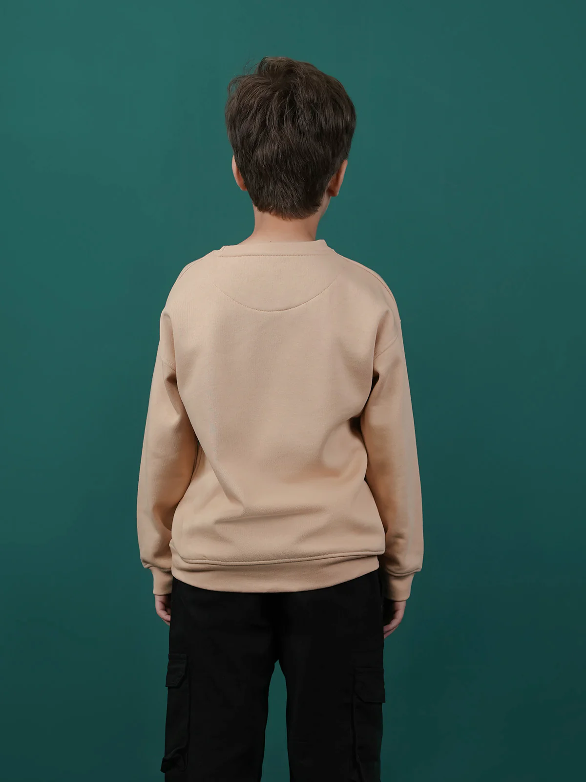 "GRISELDA" Casual Graphic Fleece Sweatshirt - Image 4