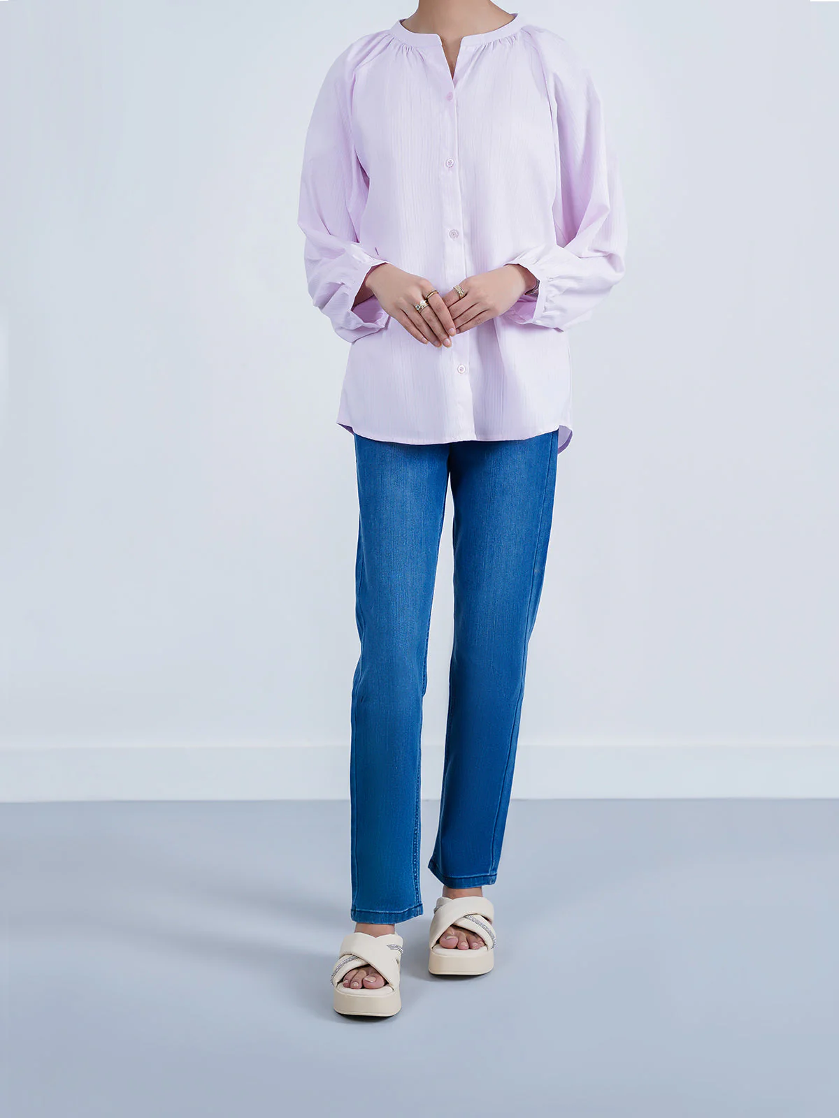"KSENA" Casual Slim Fit Denim Pant - Image 2