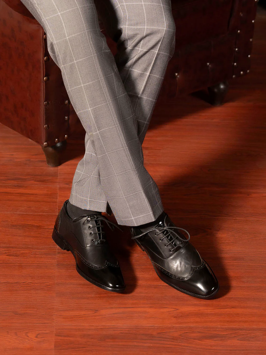 Men "BRUNO" Elegant Leather Formal Shoes