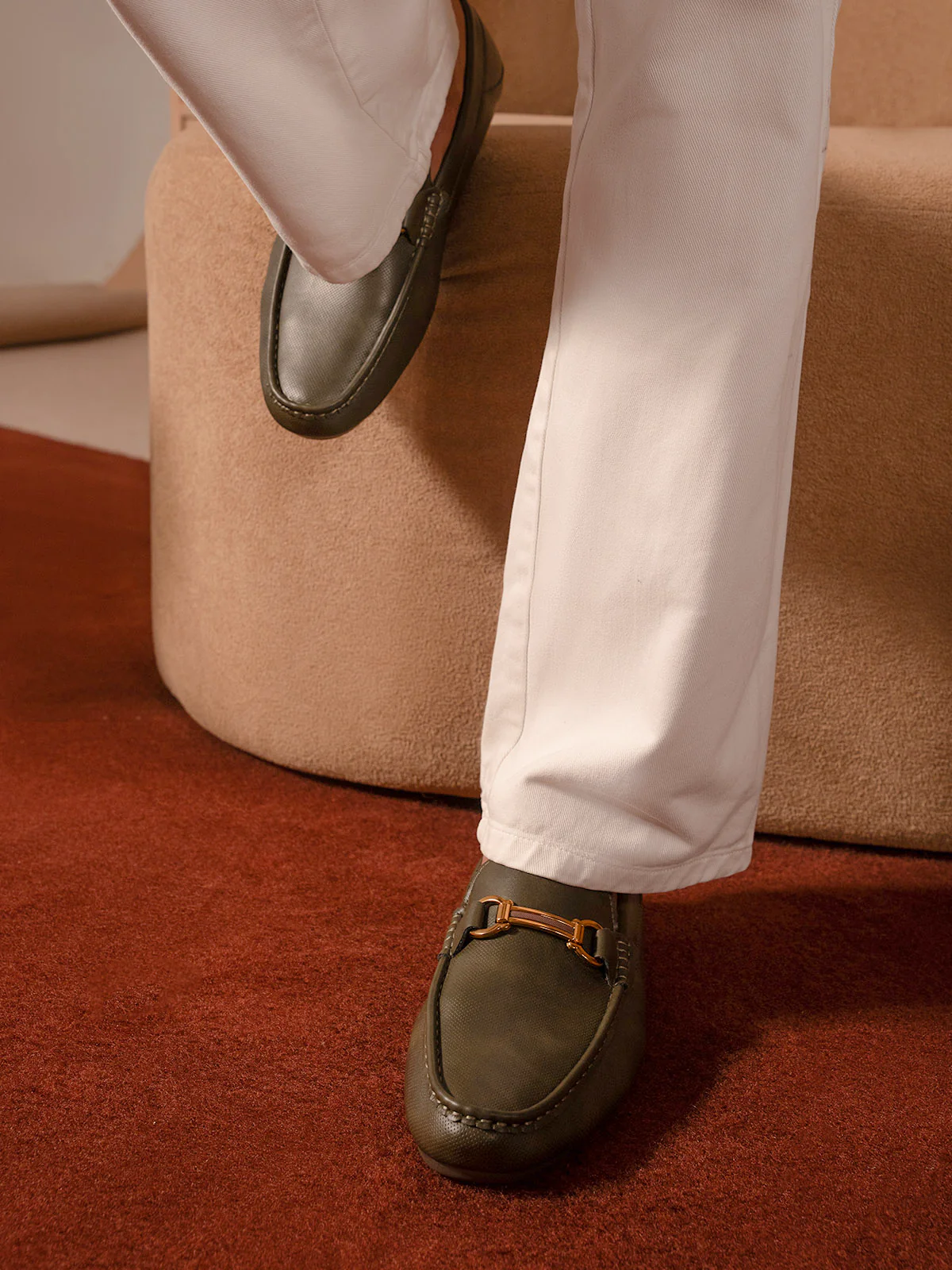 Men "DEXTER" Classic Slip On Mocassins - Image 6