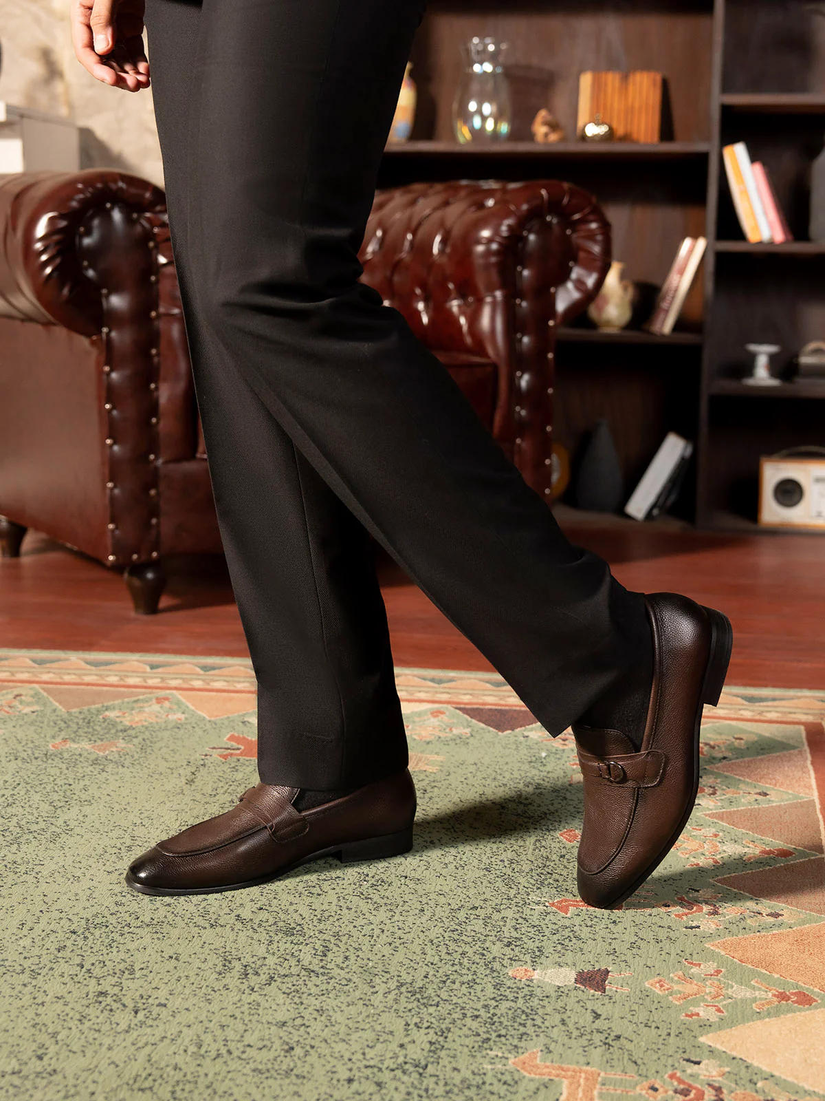 Men "ELIAM" Premium Leather Formals - Image 3
