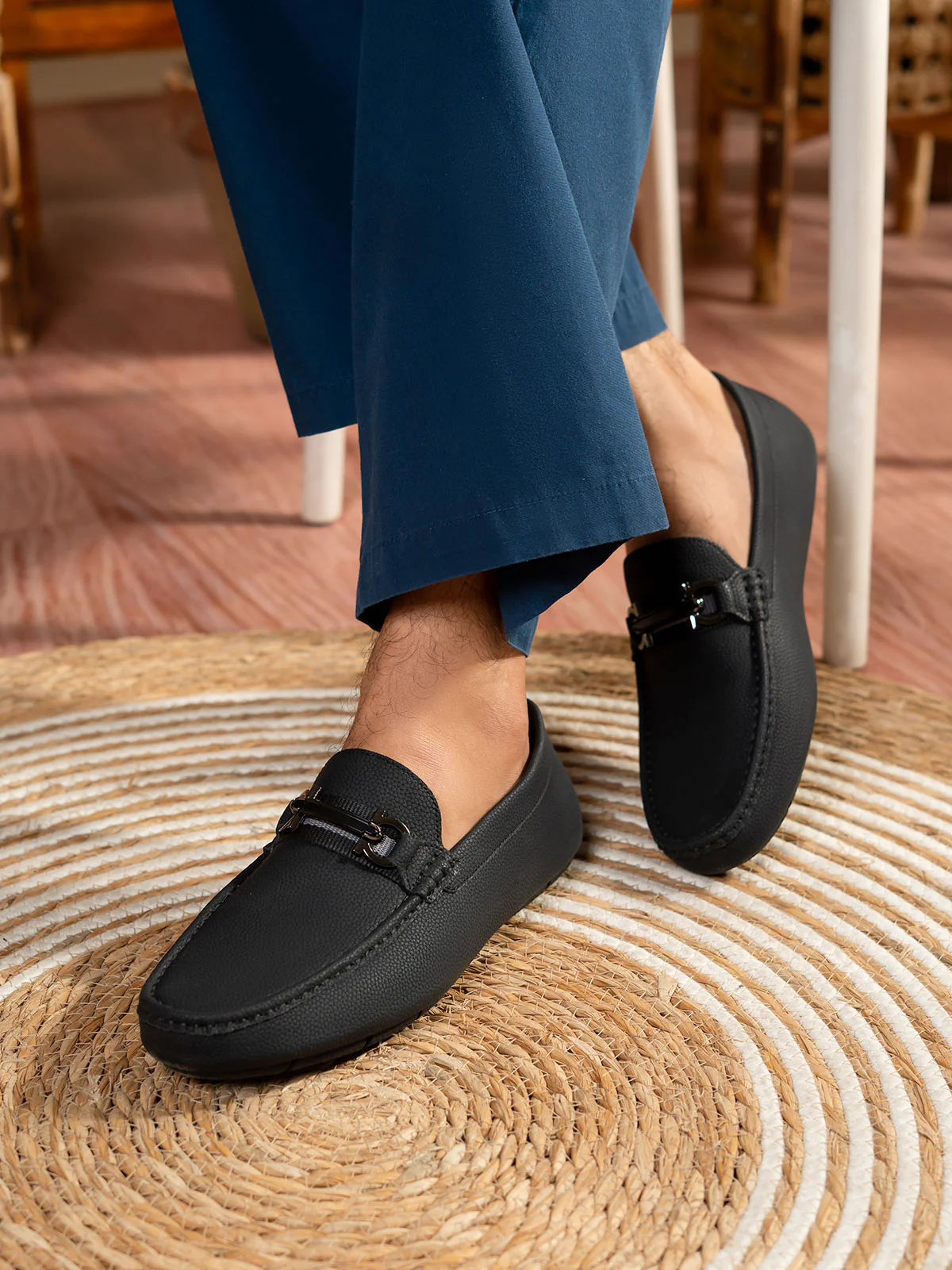 Men "EZEKI" Long Lasting Wear Moccasins - Image 10