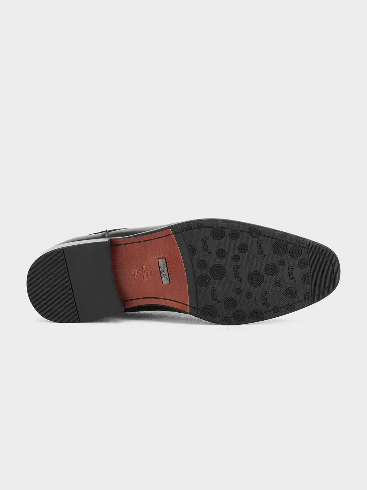 Men "FABIO" Lace Up Leather Formal Shoes - Image 8