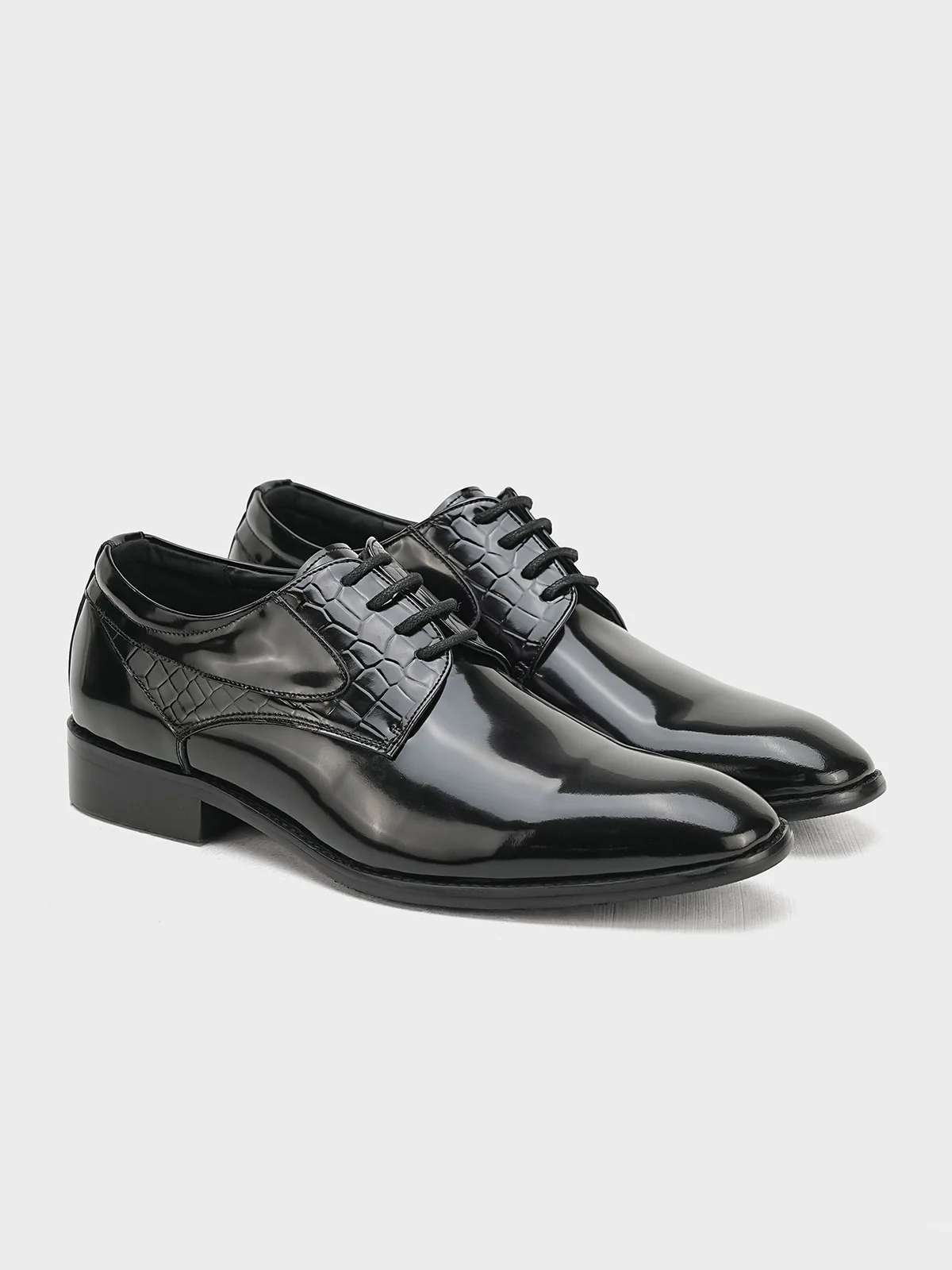 Men "FABIO" Lace Up Leather Formal Shoes - Image 4