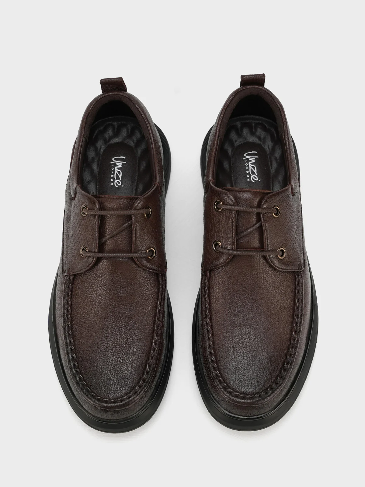 Men "JAIDEV" Formal Lace-Up Leather Shoes - Image 6