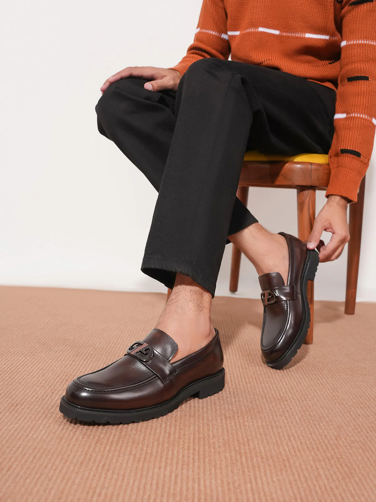 Men "KEVORK" Luxury Leather Formal Shoes - Image 10