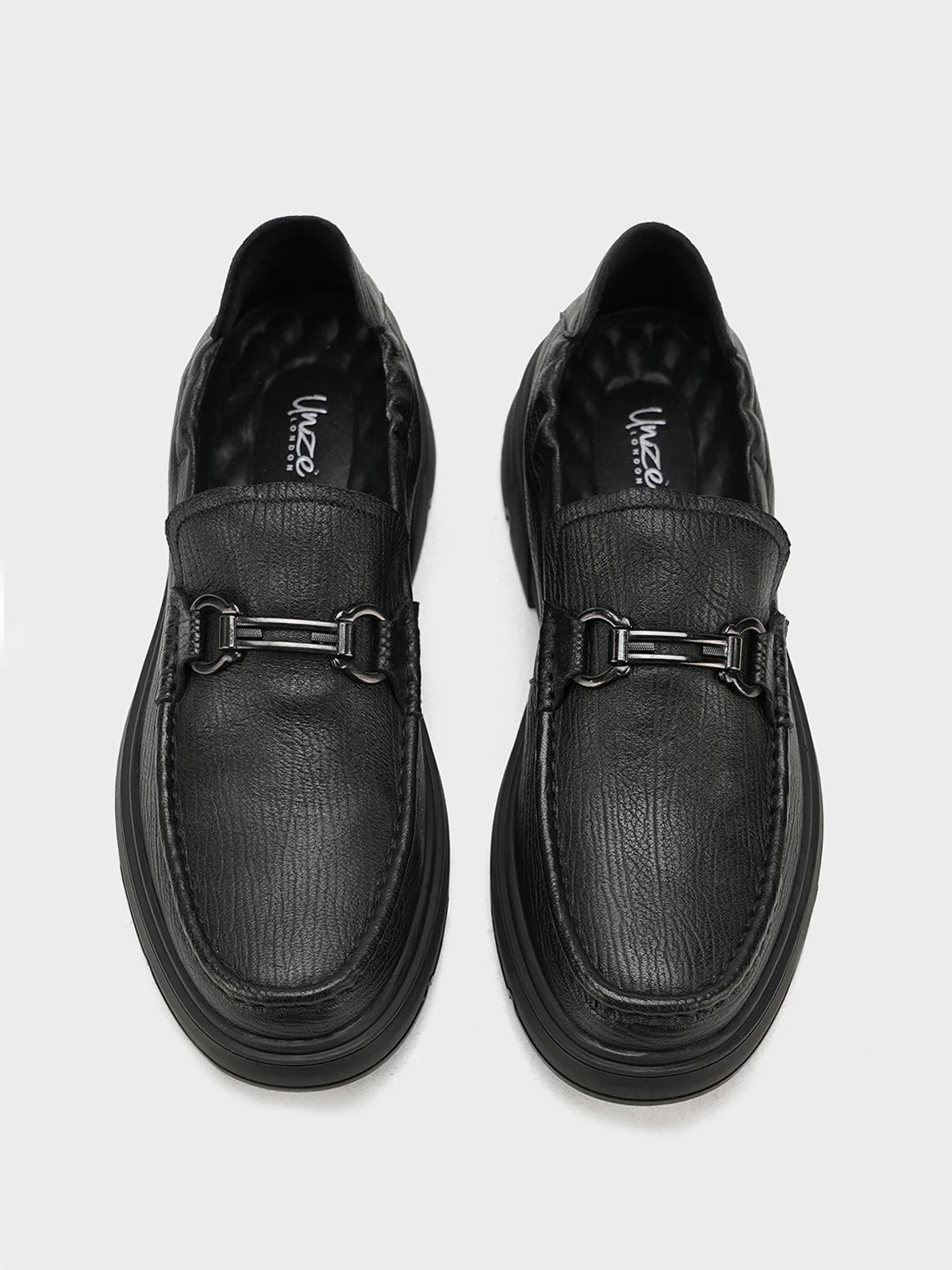 Men "KOMALI" Loafer Slip-On Leather Shoes - Image 9