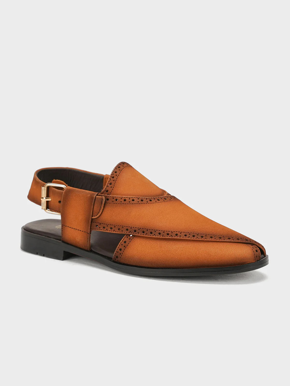 Men "PROVAN" Peshawari Leather Sandals - Image 2