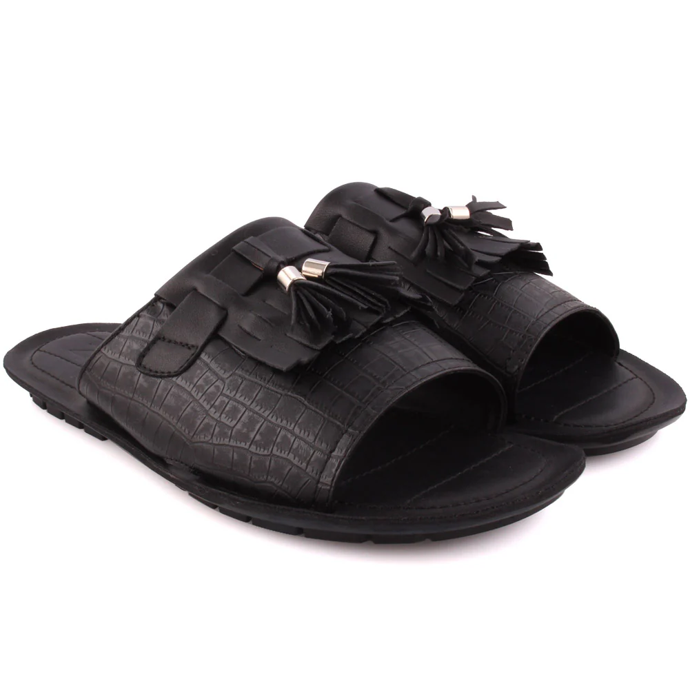 Men’s ‘Brett’ Casual Slide Slippers - Image 2