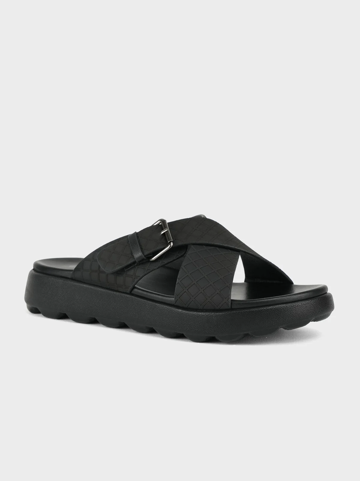 Men "SNOOD" Casual Buckle Slippers