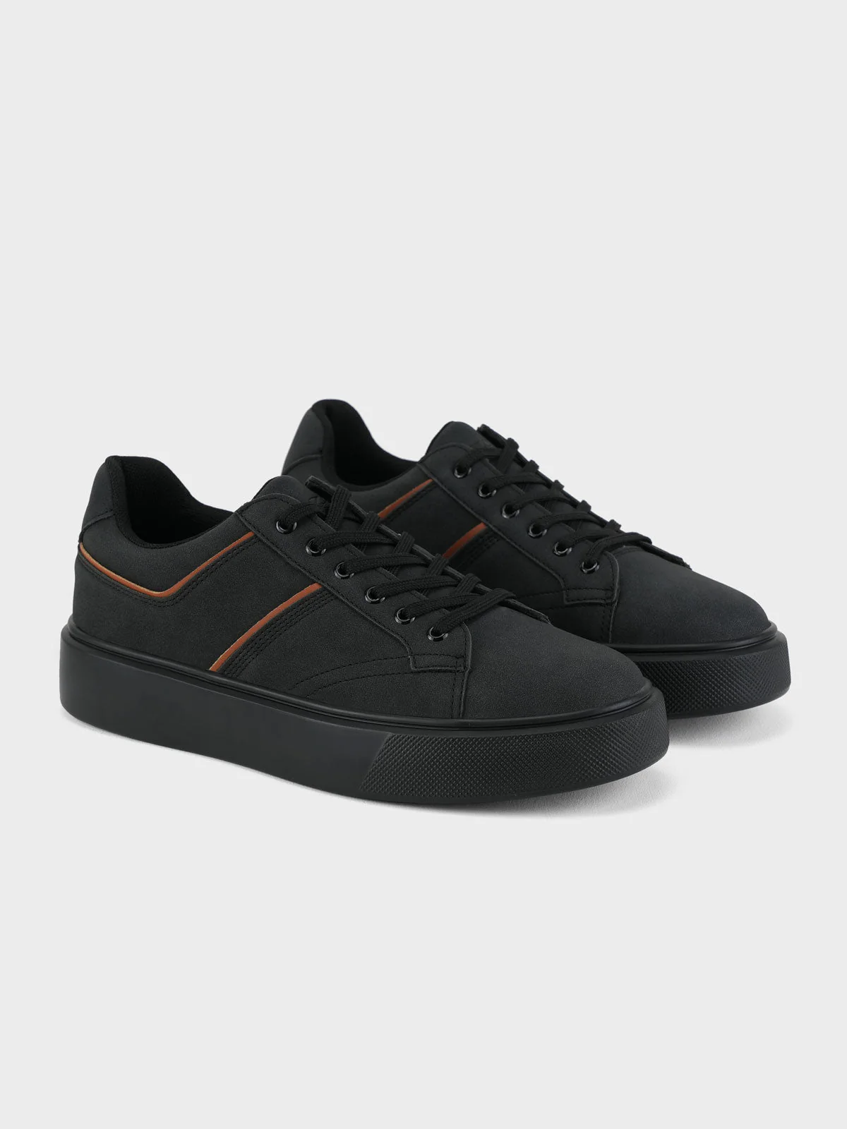 Mens "ALEXEI" Casual Laced Up Trainers - Image 2