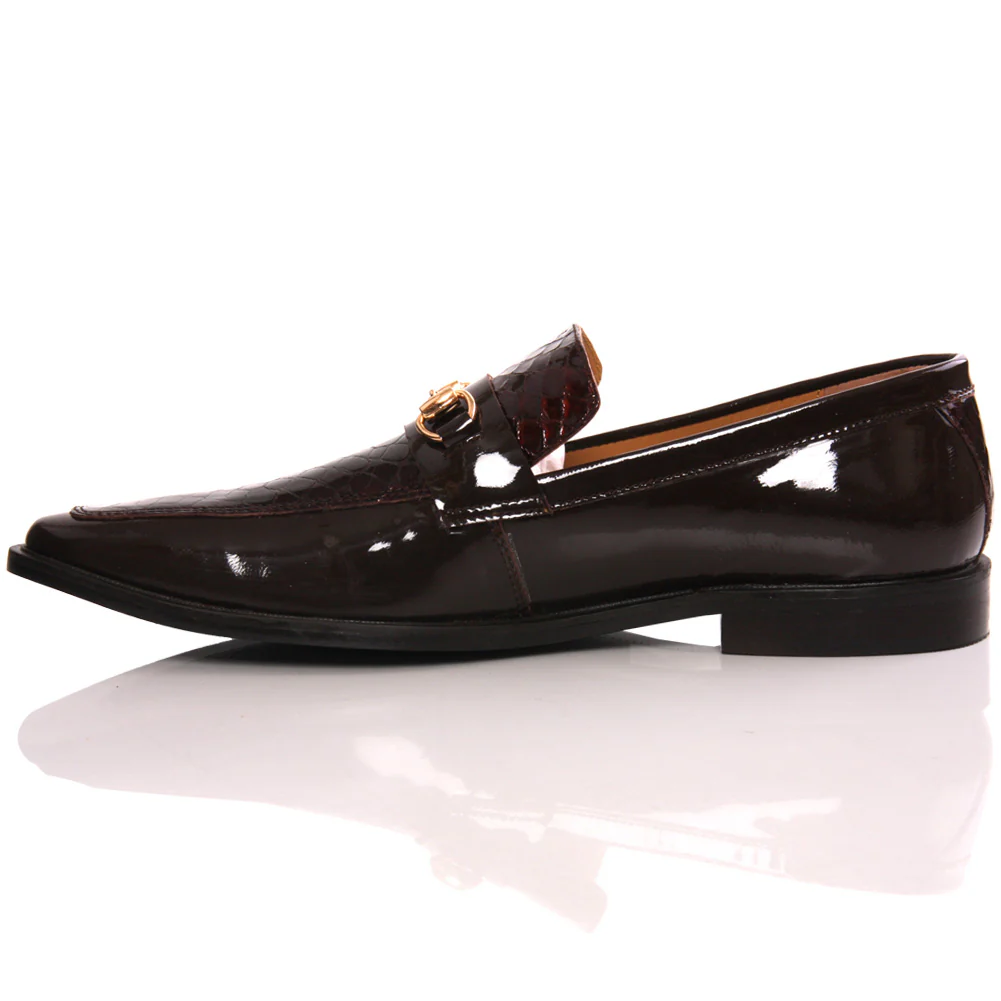 Mens ‘Casa’ Designer Leather Slipons Shoes - Image 3