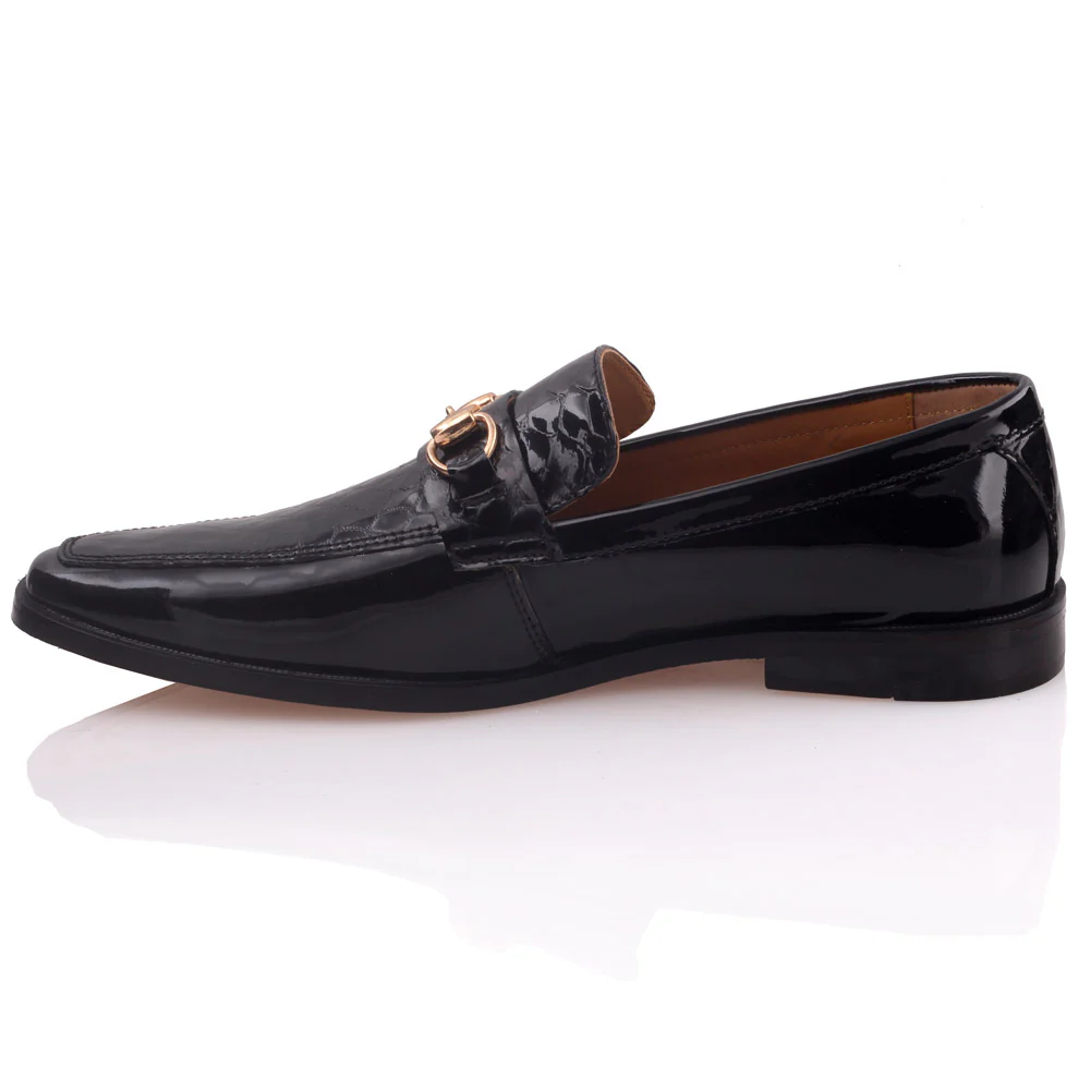 Mens ‘Durby’ Slipons Leather Designer Formal Shoes - Image 4