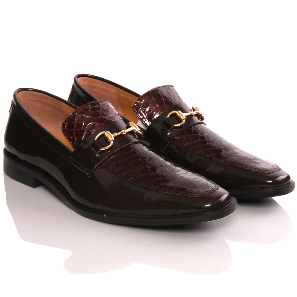Mens ‘Durby’ Slipons Leather Designer Formal Shoes - Image 2