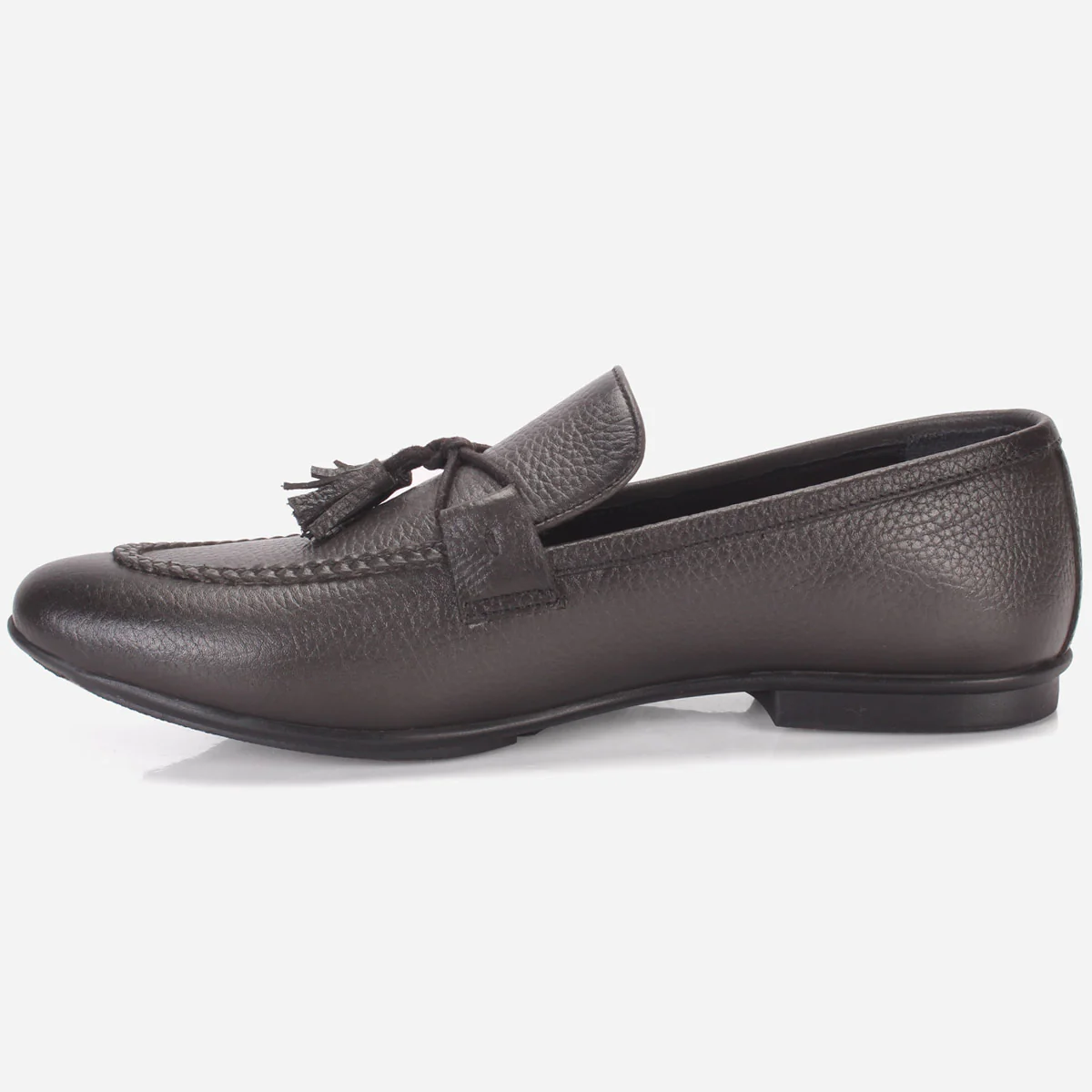 Mens "ENDSON" Leather Formal Slip-on Dress Shoes - Image 3