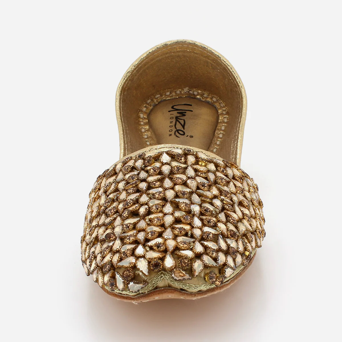 Mens "JIM" Handmade Decorated Indian Khussa - Image 5