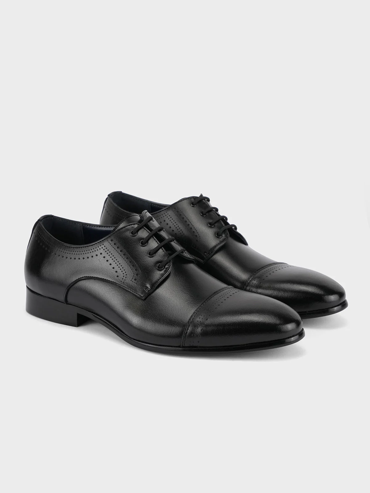 Mens "SALOMI" Lace Up Style Leather Formals - Image 2