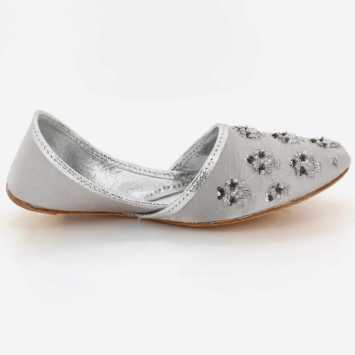 Mens "USHER" Leather Embellished Indian Khussa - Image 2