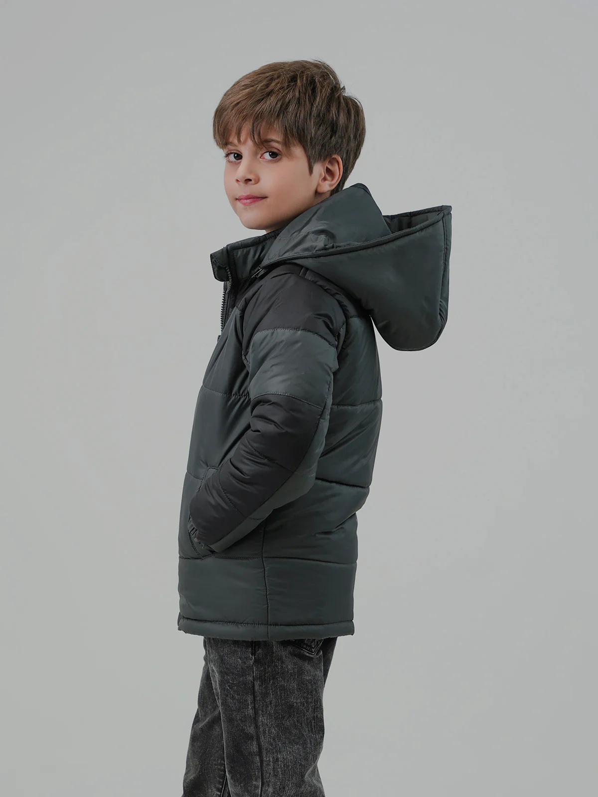 "NIKEIZA" Warm Regular Fit Puffer Jacket - Image 2