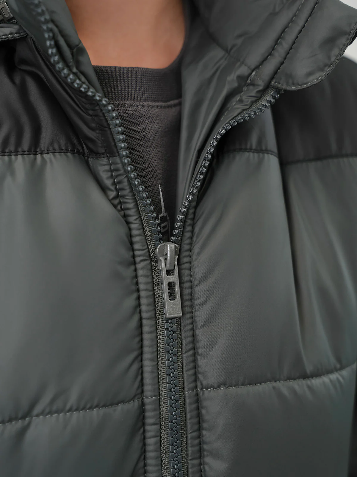 "NIKEIZA" Warm Regular Fit Puffer Jacket - Image 4