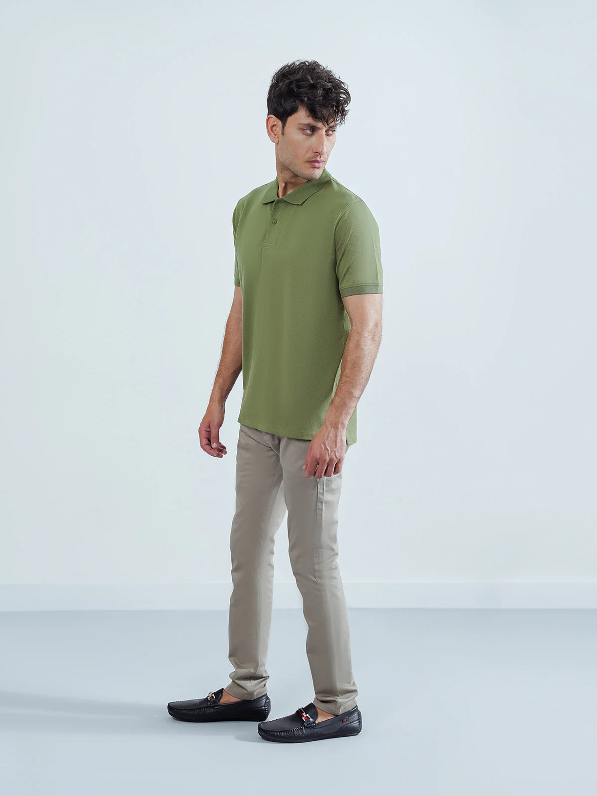"PAULOS" Comfort Regular Fit Polo Shirt - Image 3