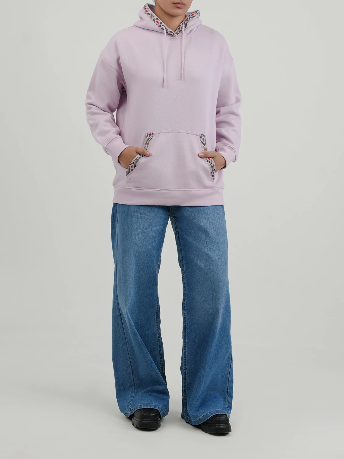 "TIDAM" Warm Graphic Fleece Hoodie - Image 2