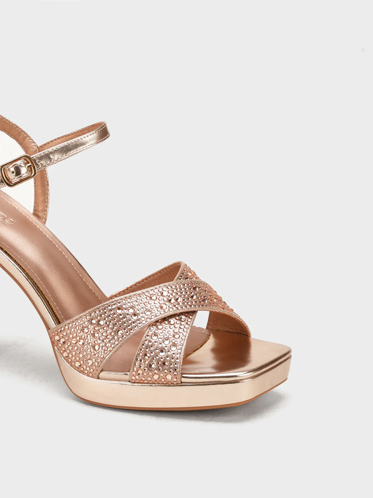 Women "ACHAVA" Glamorous Block Heel Sandals - Image 7