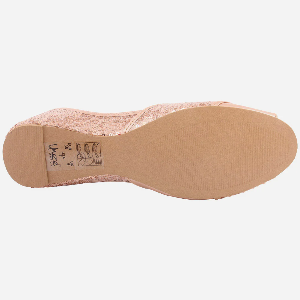 Women "ADE" Lightweight Peep Toe Khussa - Image 5